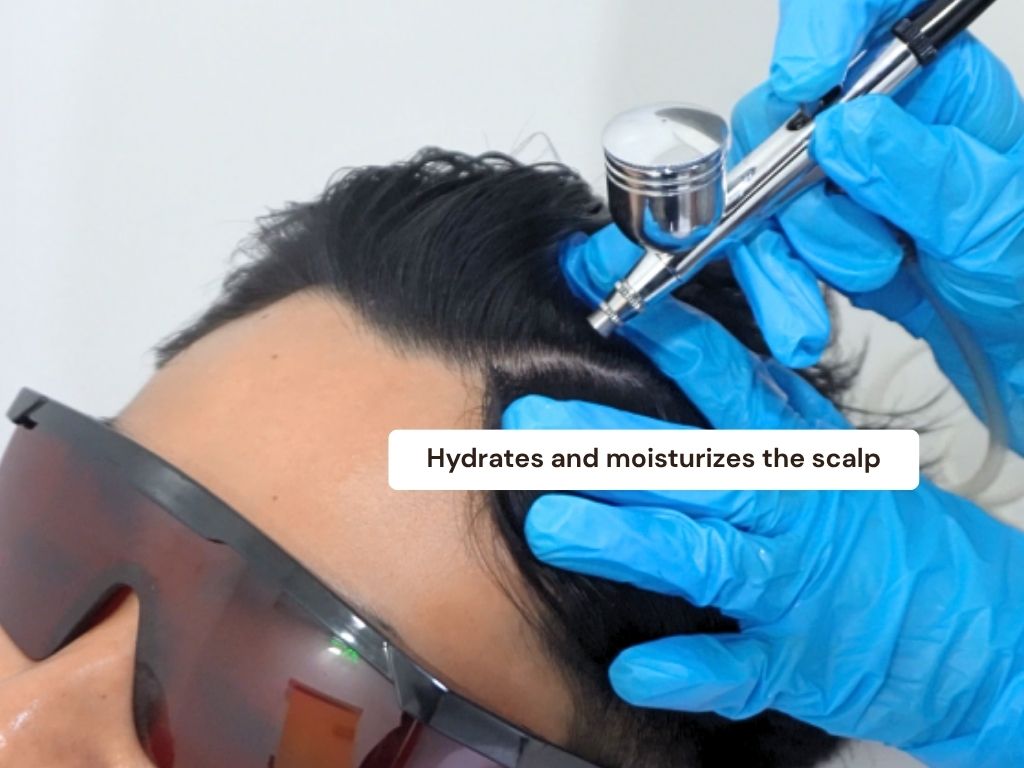 Hair Regrowth detail