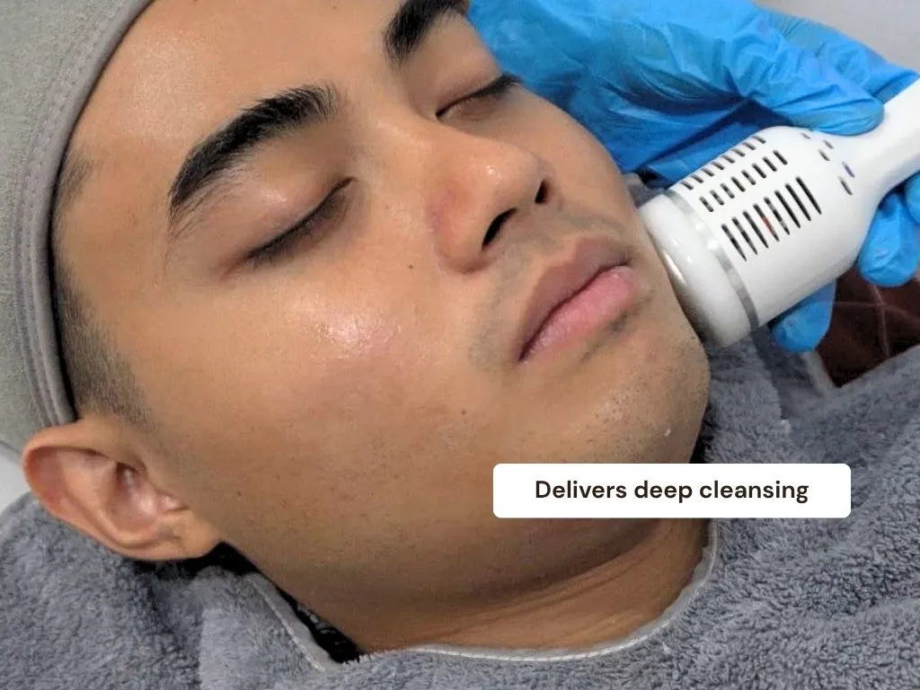Hydrafacial detail